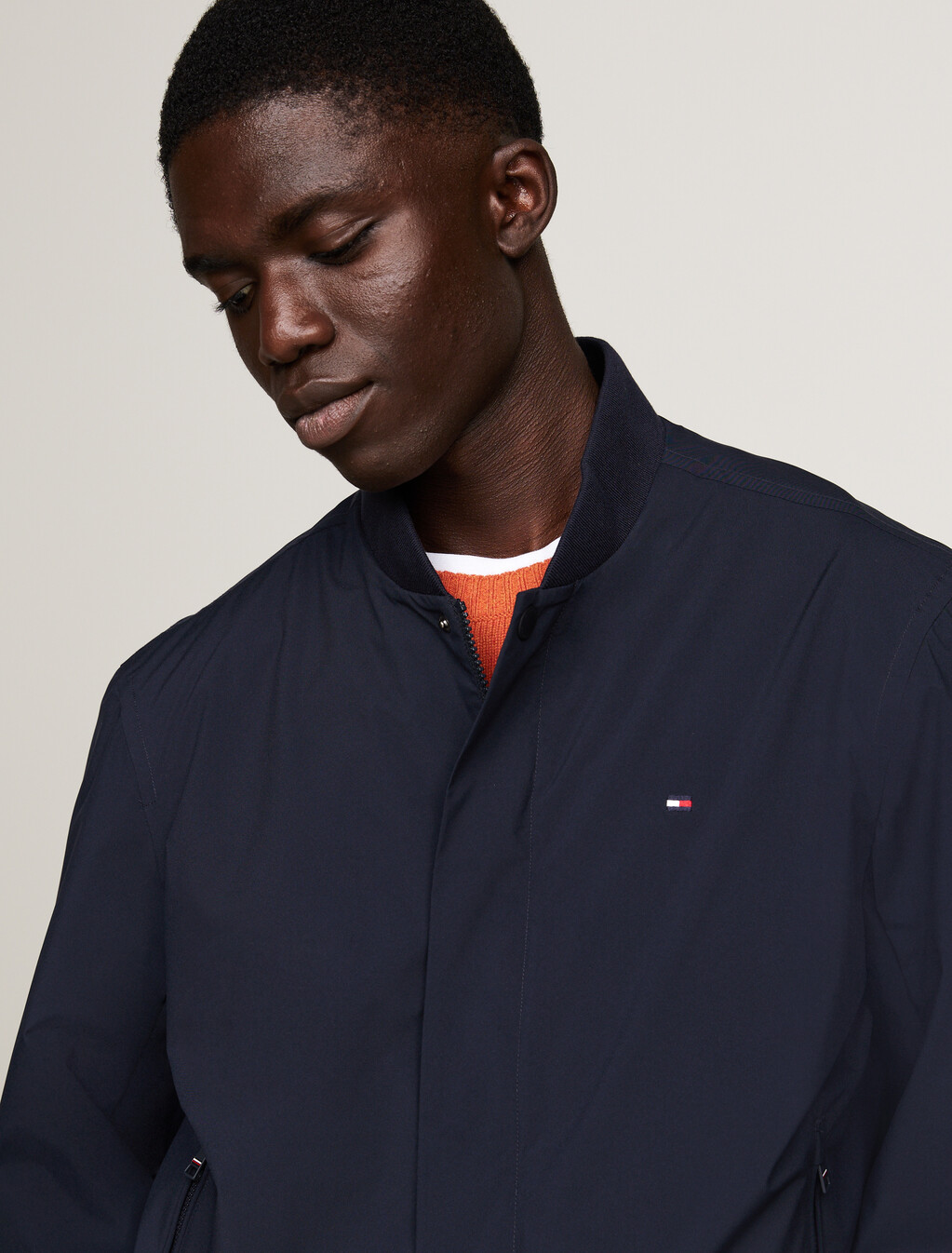 Technical Lightweight Bomber Jacket, Desert Sky, hi-res