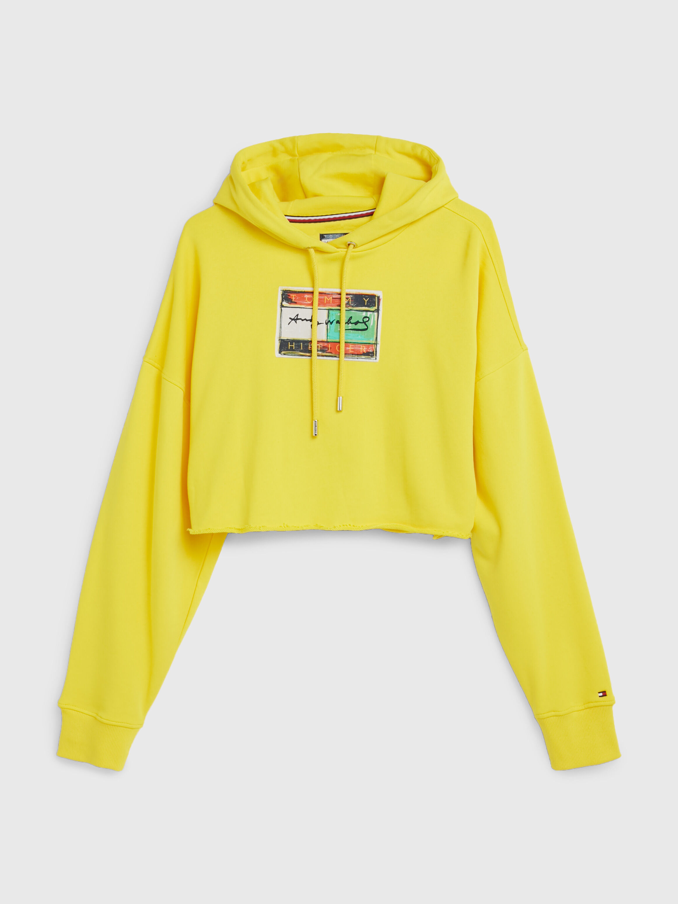 Yellow tommy hilfiger hoodie women's store