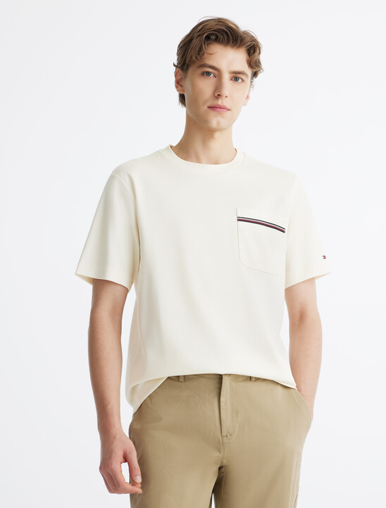 Cotton Pique Pocket T-Shirt