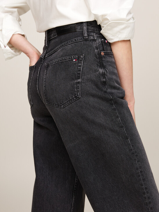 High Rise Relaxed Straight Jeans