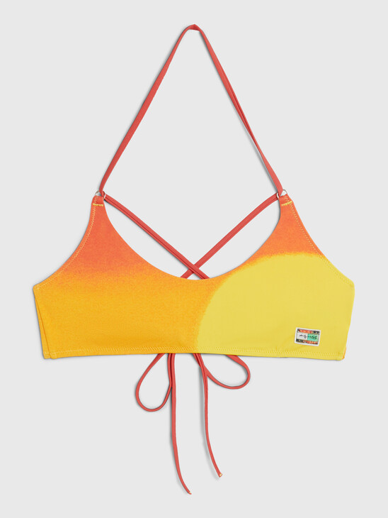 Tommy Hilfiger X Andy Warhol Sunset Swim Bralette