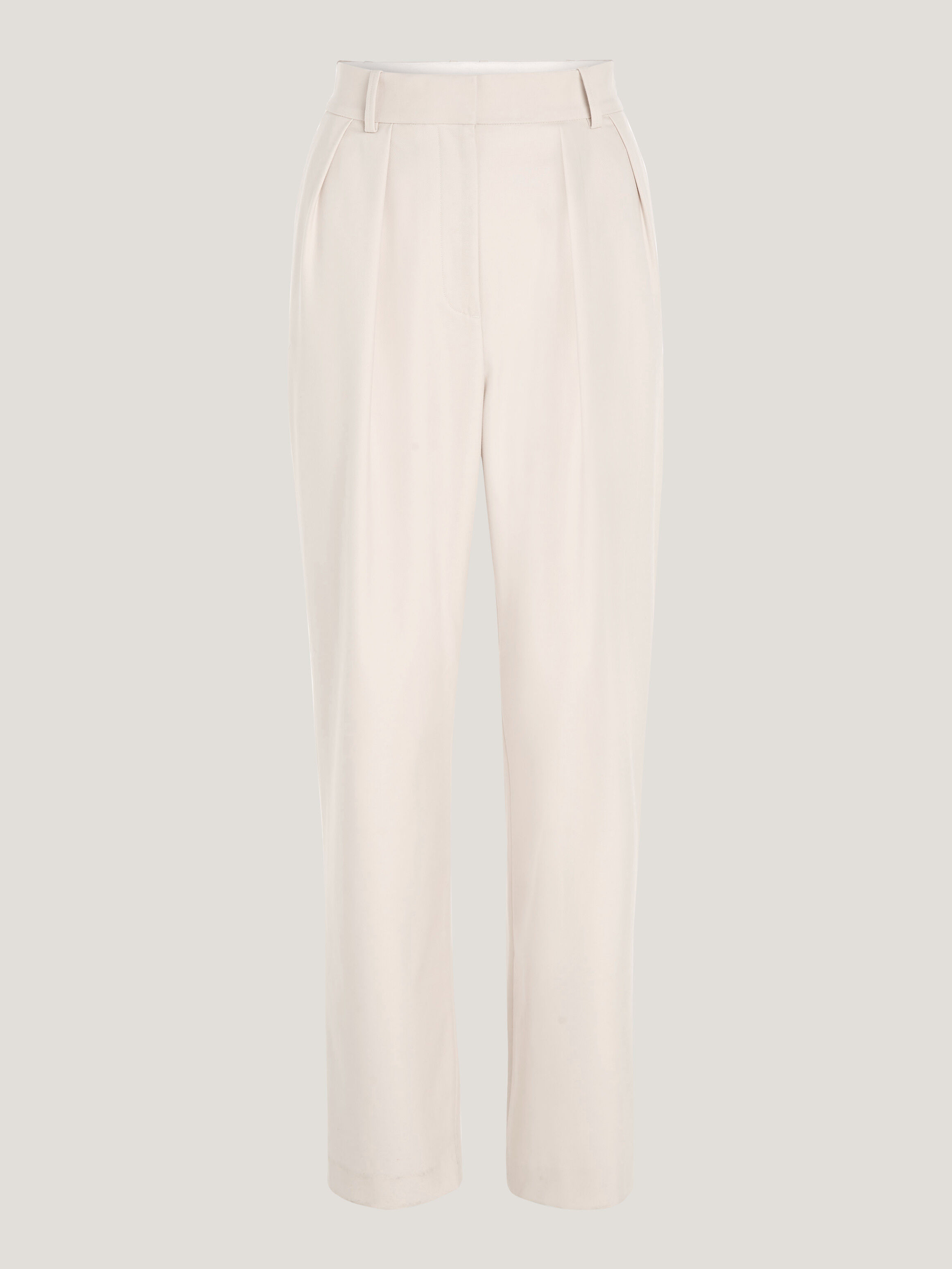 Elasticated waist hotsell straight leg trousers