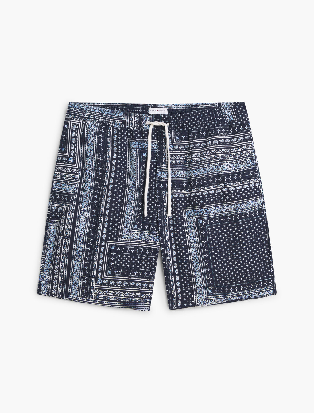 Dover Bandana Print 8" Inseam Shorts, Carbon Navy / Allover, hi-res
