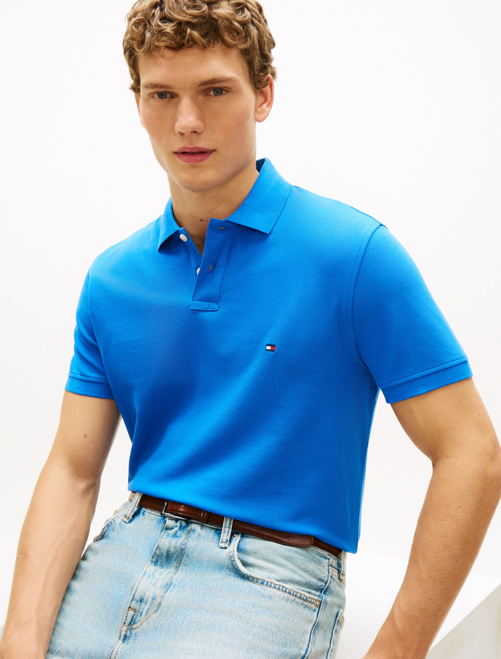Asia Fit 1985 Regular Polo, Blue Orbit, hi-res