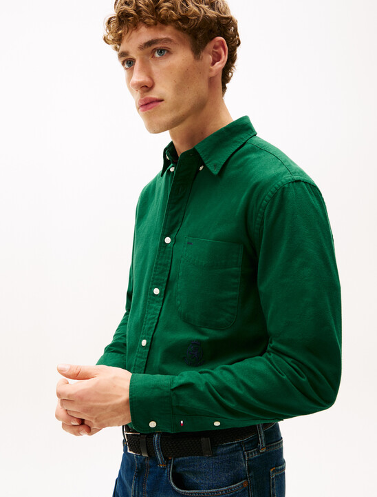 Regular Fit Brushed Oxford Shirt