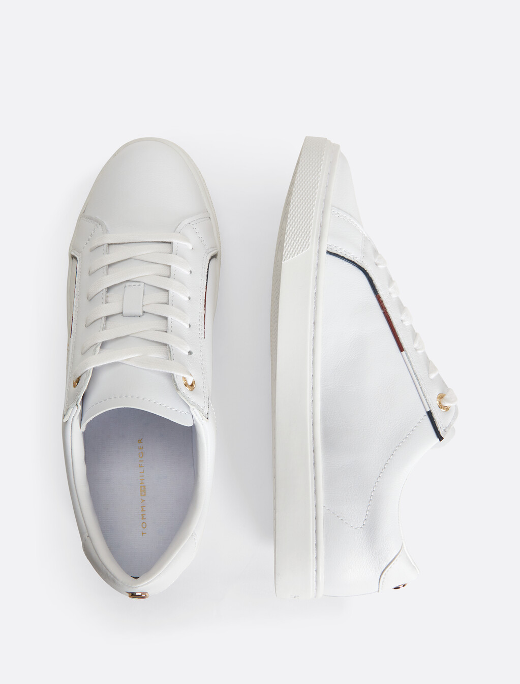 Tommy Hilfiger Signature Sneaker, White, hi-res