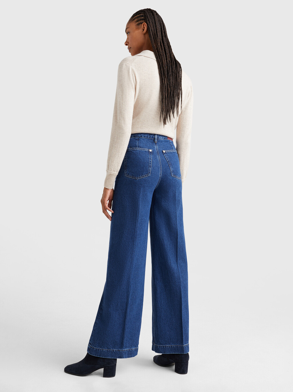 tommy hilfiger high rise jeans