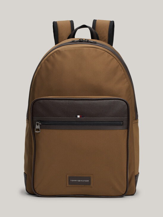 Casual Logo Patch Dome Backpack