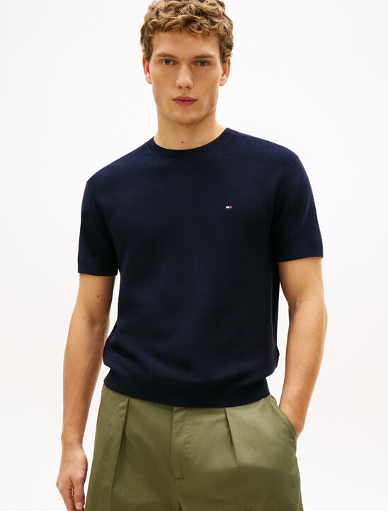 Relaxed Fit Knit T-Shirt