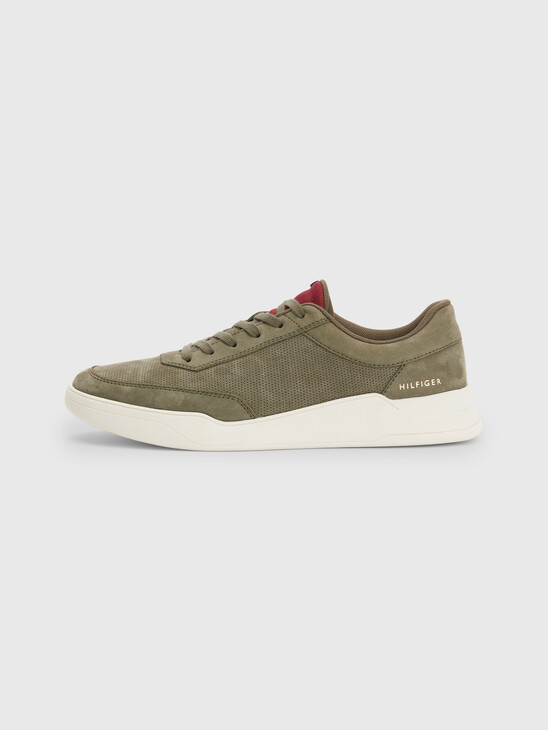 ELEVATED NUBUCK LEATHER TRAINERS