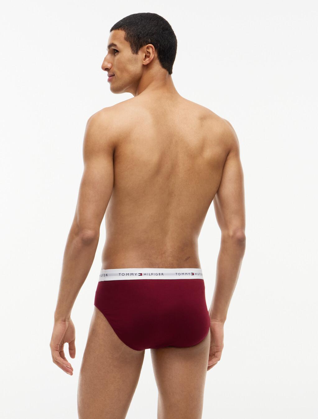 3-Pack Signature Logo Waistband Briefs, Opulent Blue/Burgundy/Blue Spell, hi-res