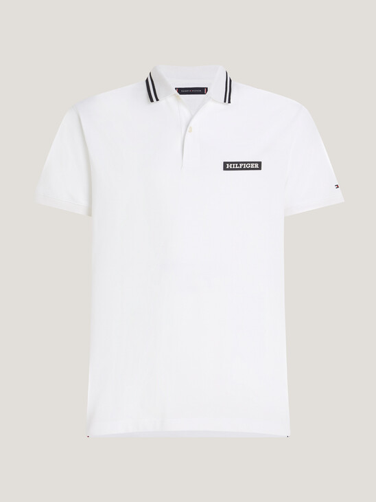 Hilfiger Monotype Tipped Collar Polo