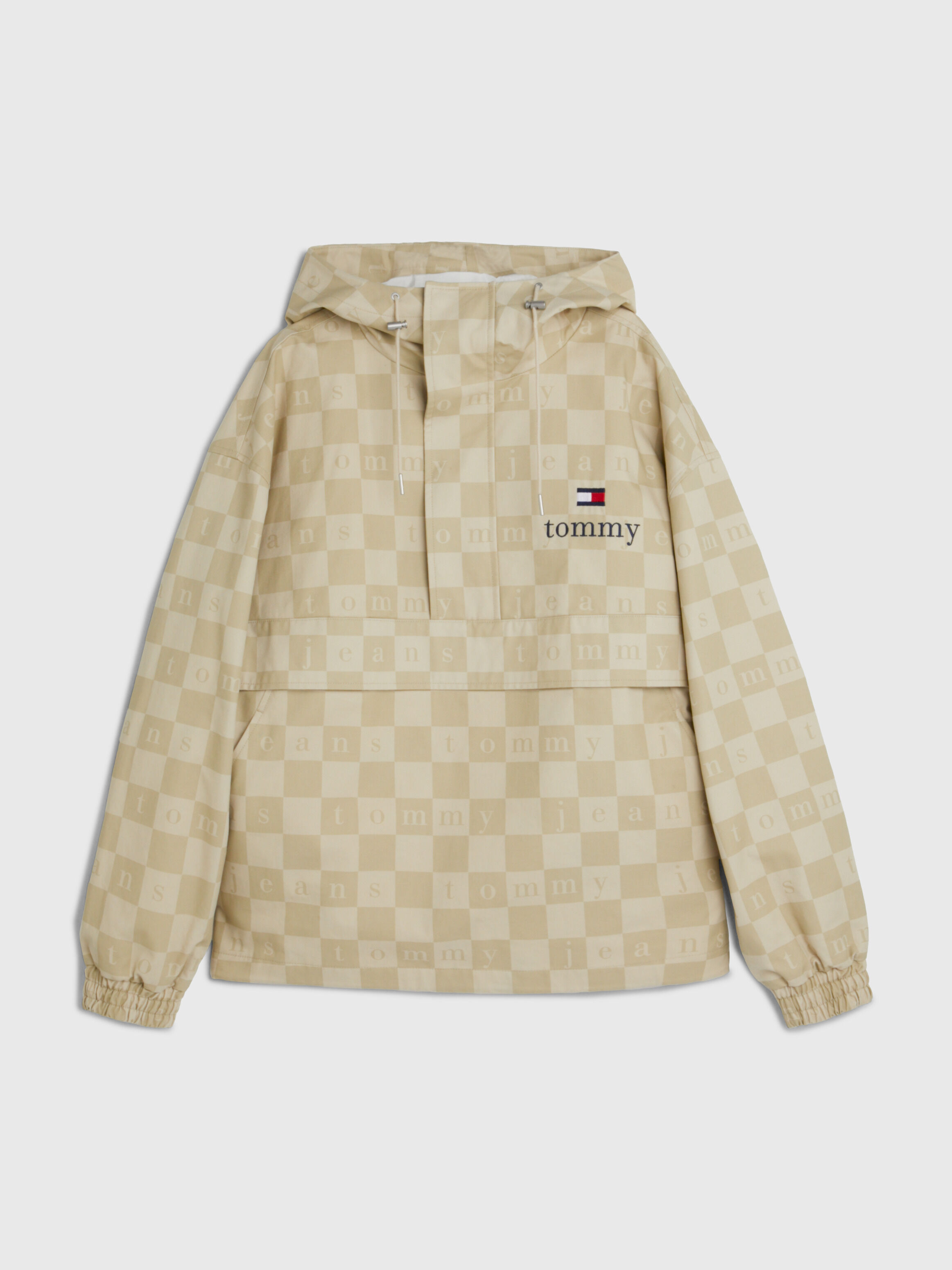 Dual Gender Checkerboard Chicago Windbreaker