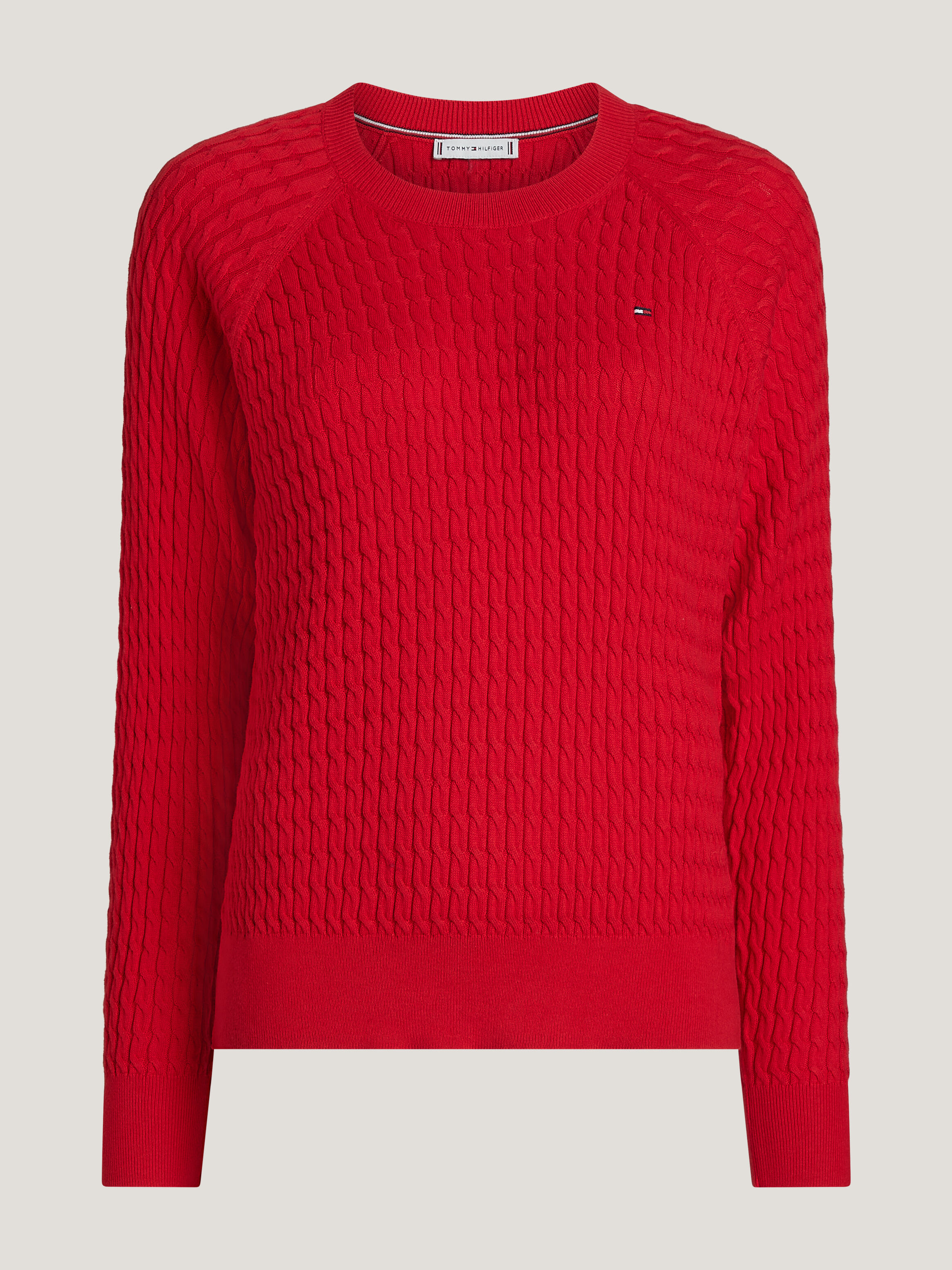 Red tommy hotsell hilfiger jumper mens