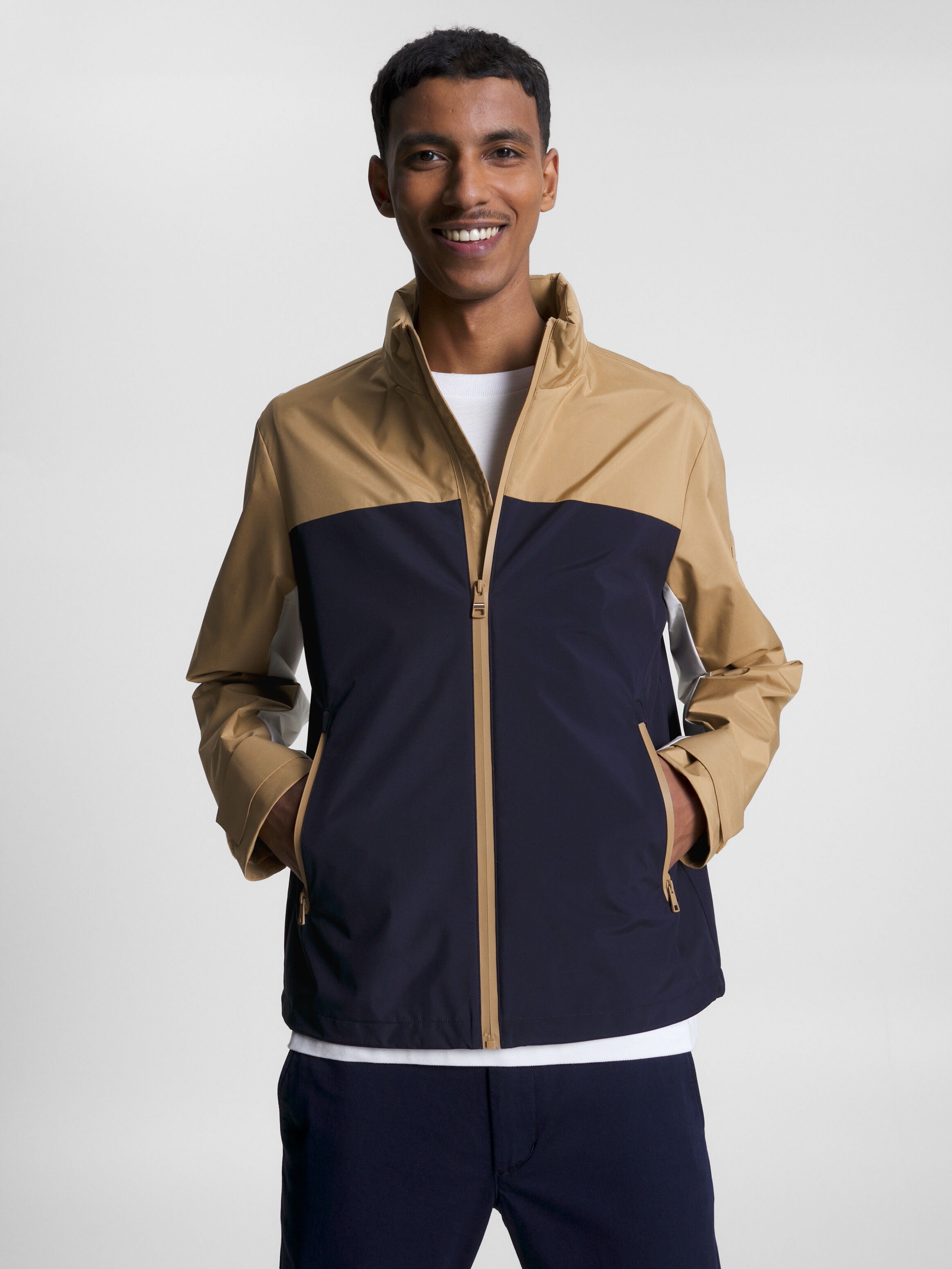 TH Protect High Neck Regatta Jacket Tommy Hilfiger Singapore