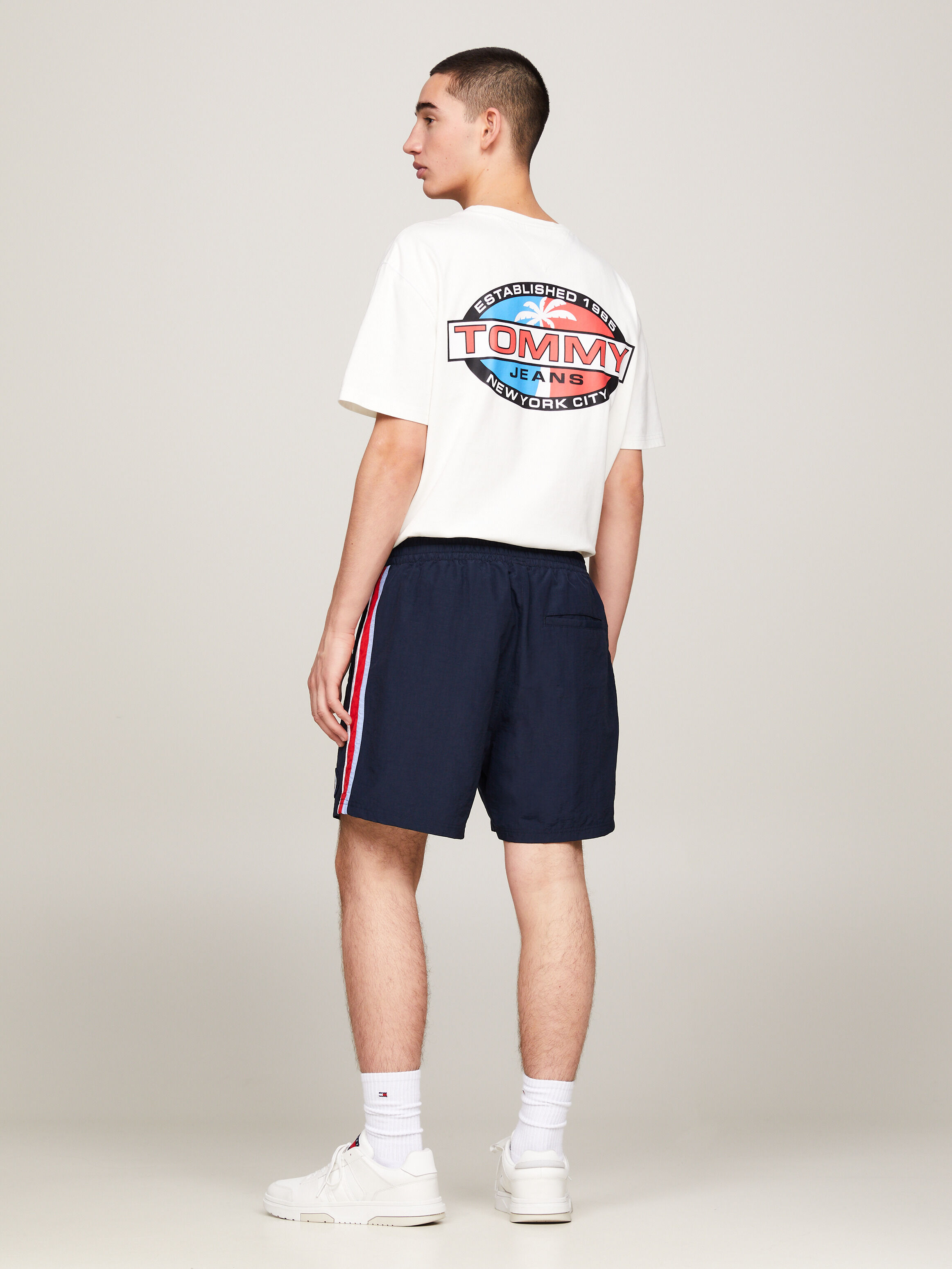 White sale tommy shorts