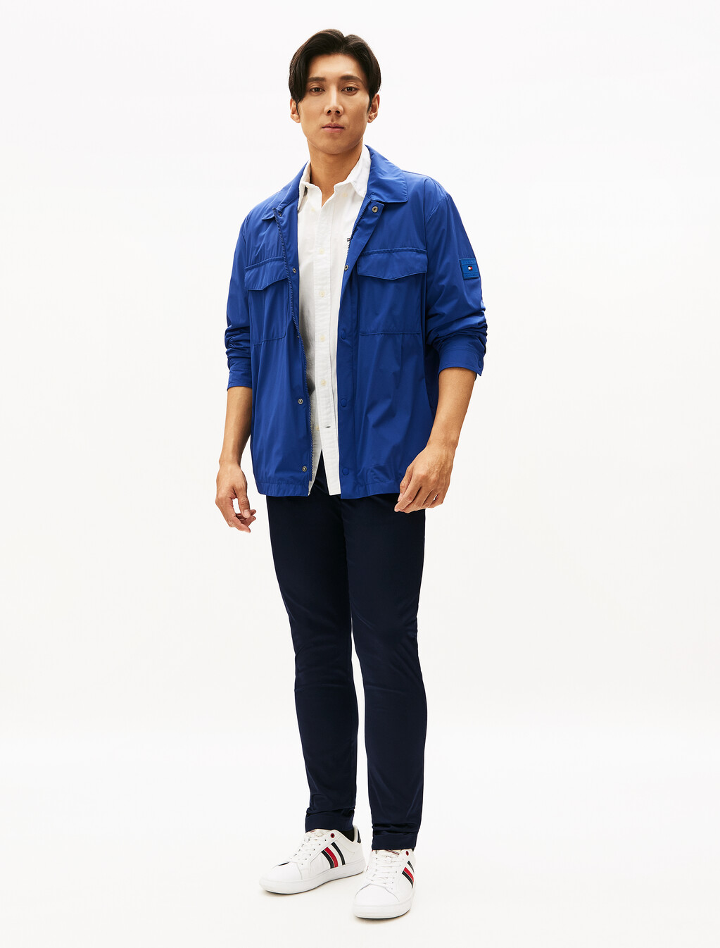 Performance Shirt Jacket, Wedge Blue, hi-res