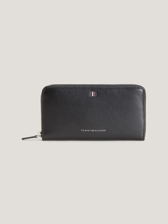 Leather Long Zip Wallet