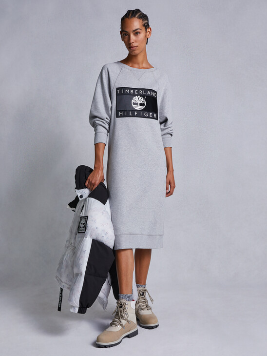 TOMMYXTIMBERLAND Midi Sweatshirt Dress