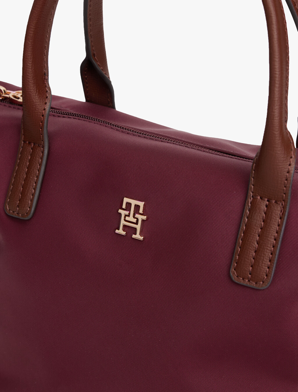 Webbing Crossbody Tote Bag, Deep Rouge, hi-res