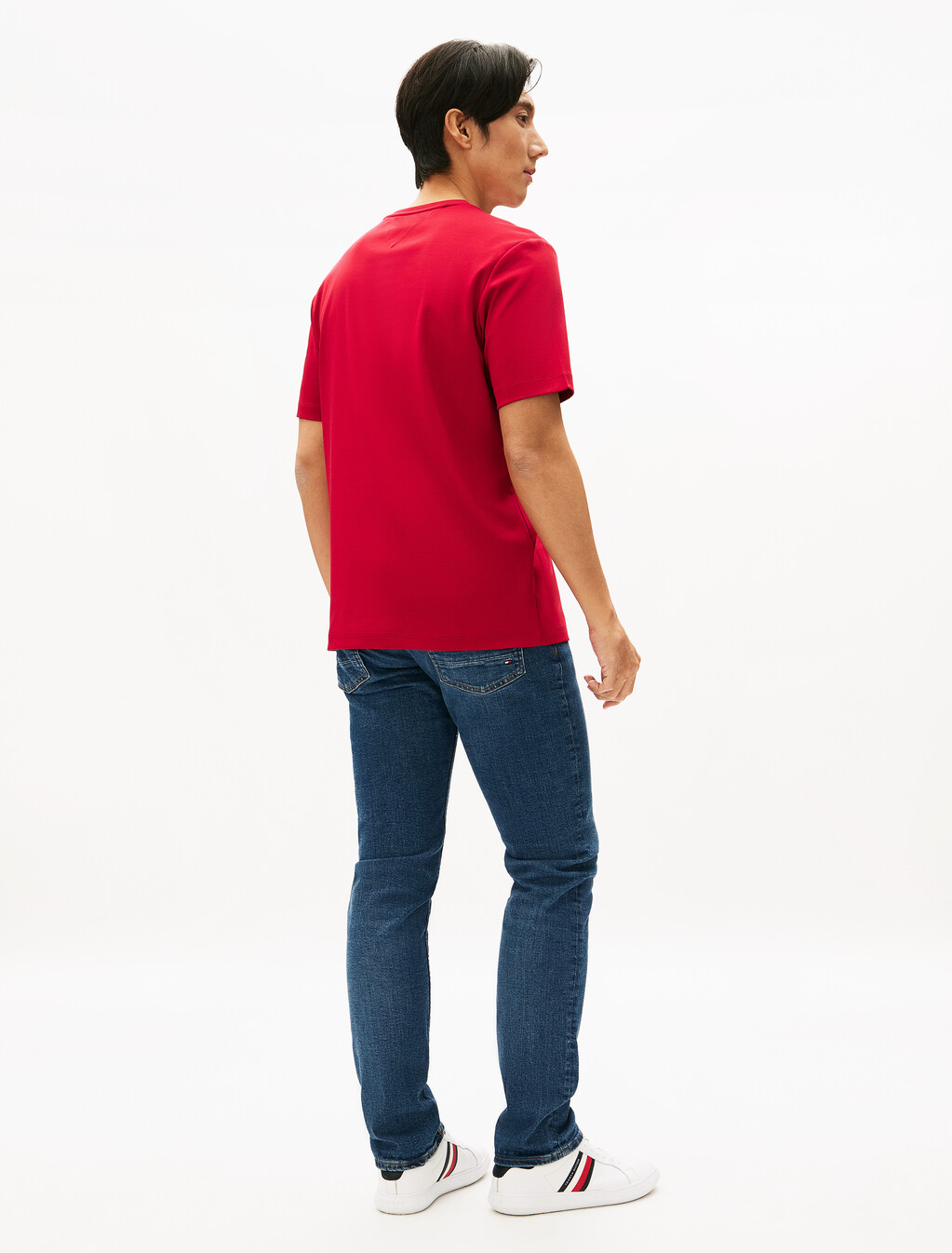 Hilfiger Crest Interlock T-Shirt, Medium Red, hi-res