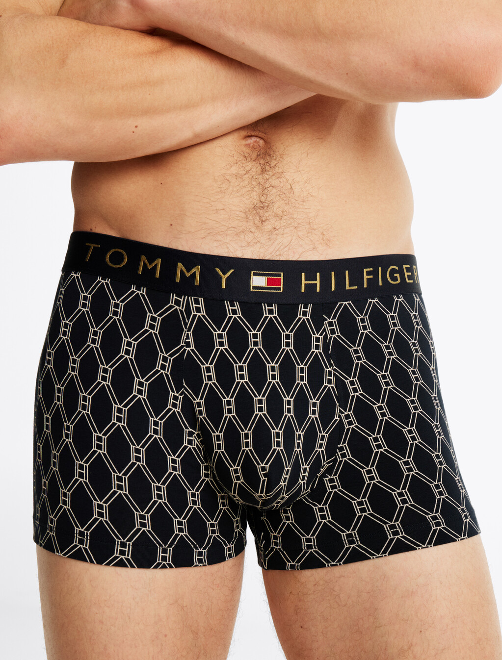 Th Original Metallic Logo Trunks Gift Set, Diamond Flag Des Sky, hi-res
