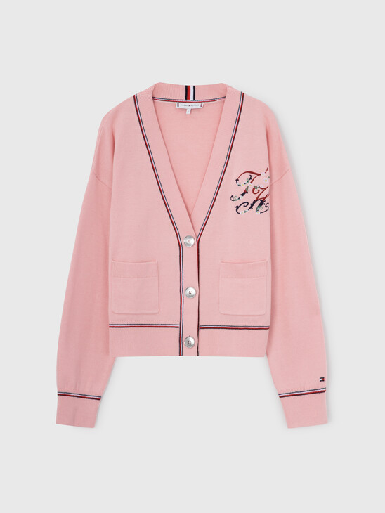 QUEEN'S DAY V NECK CARDIGAN