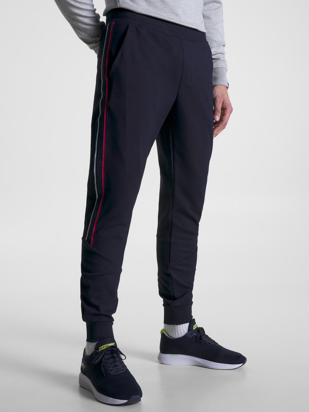Tommy hilfiger blue joggers clearance