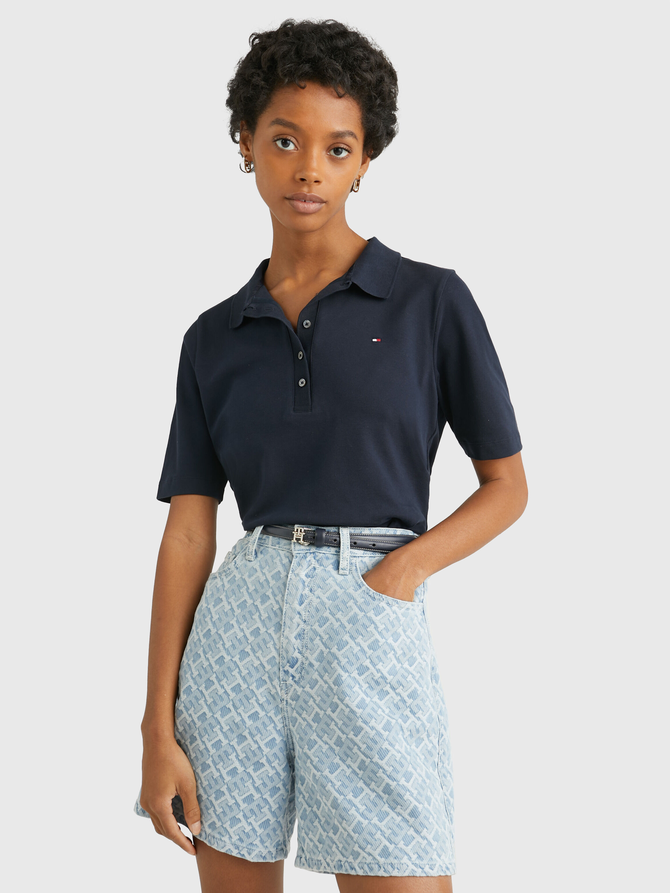 Cute womens polo top shirts