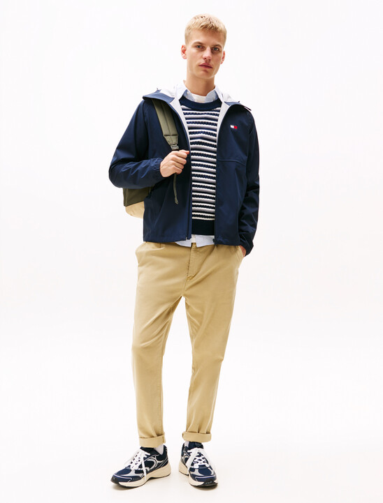 Zip-Thru Relaxed Windbreaker