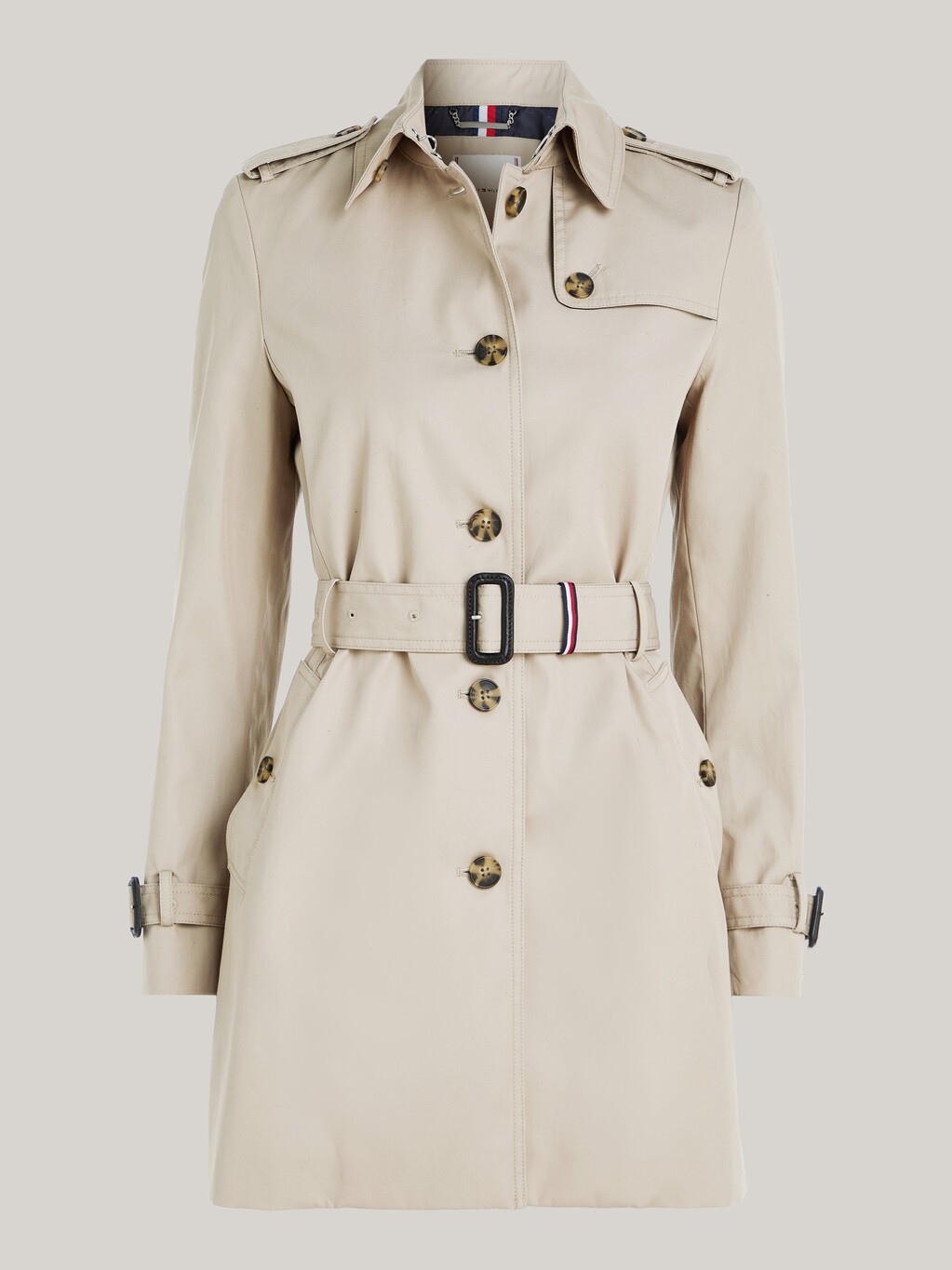 Heritage Single Breasted Trench, MEDIUM TAUPE, hi-res