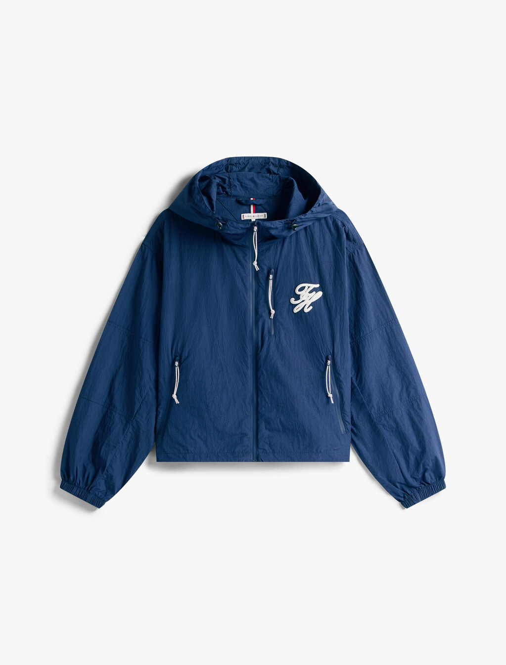 Nylon Fisherman Bomber Jacket, Dark Night Navy, hi-res