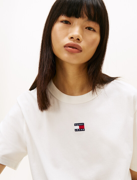 Logo Badge Boxy T-Shirt