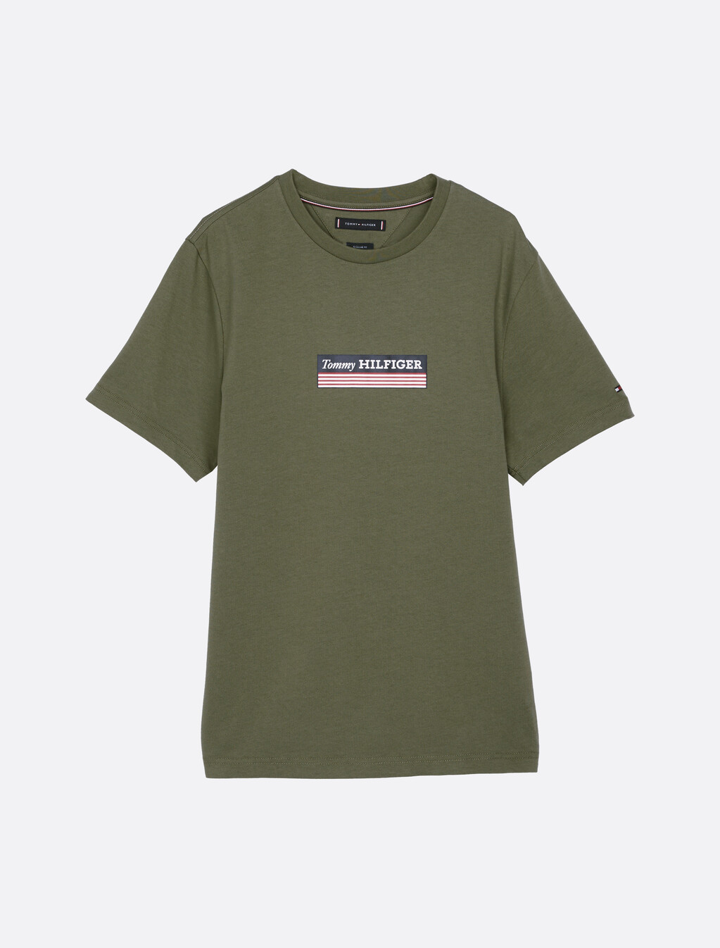 Box Logo T-Shirt, Battle Green, hi-res