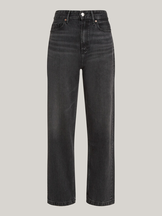 High Rise Relaxed Straight Jeans