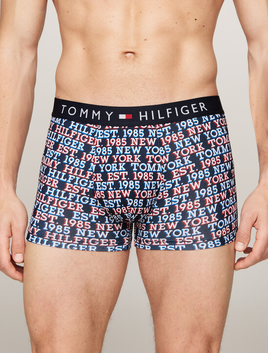 Th Original Print Logo Waistband Trunks