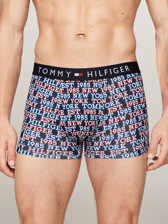 Th Original Print Logo Waistband Trunks