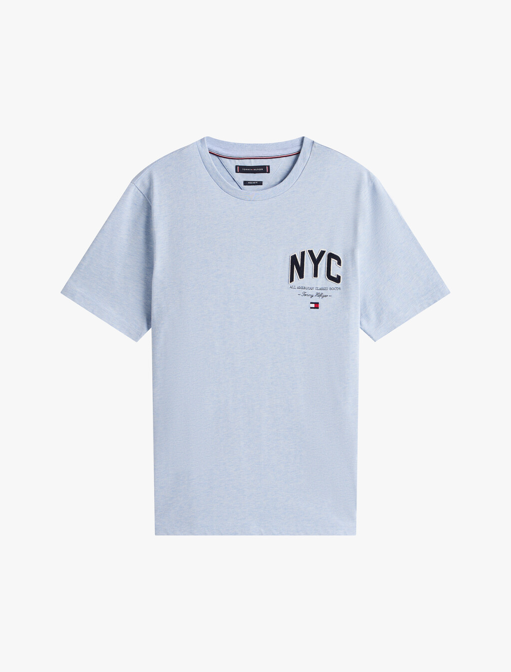 Hilfiger NYC T-Shirt, Heathered Blue, hi-res