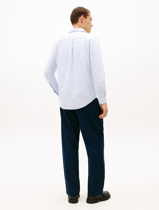 Asia Fit Heritage Stripe Oxford Shirt