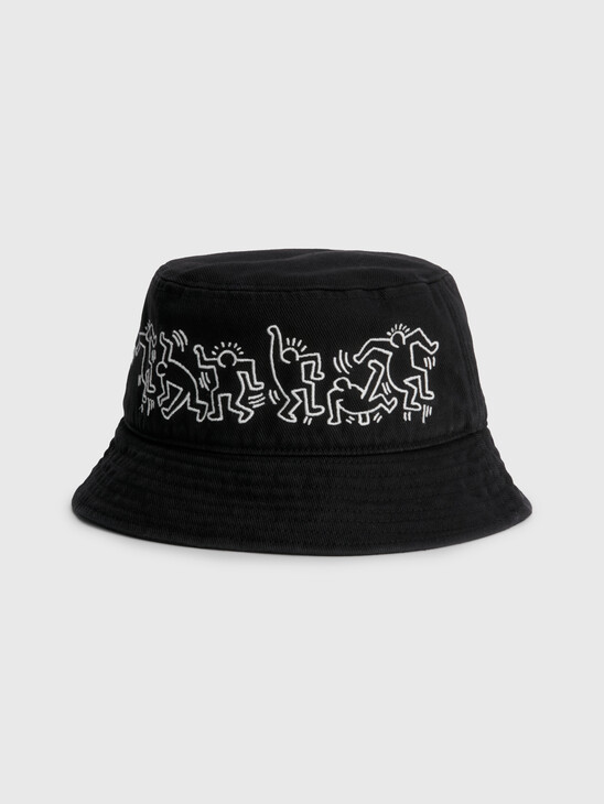 TOMMY X KEITH HARING BUCKET HAT