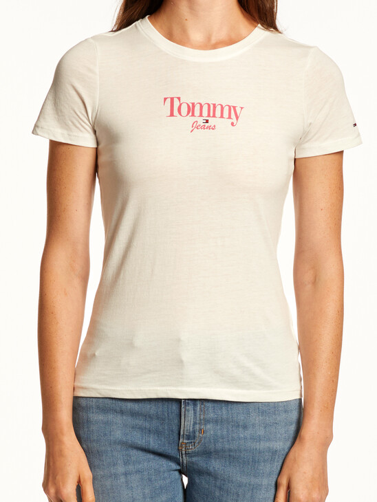TOMMY JEANS SKINNY ESSENTIAL LOGO T-SHIRT