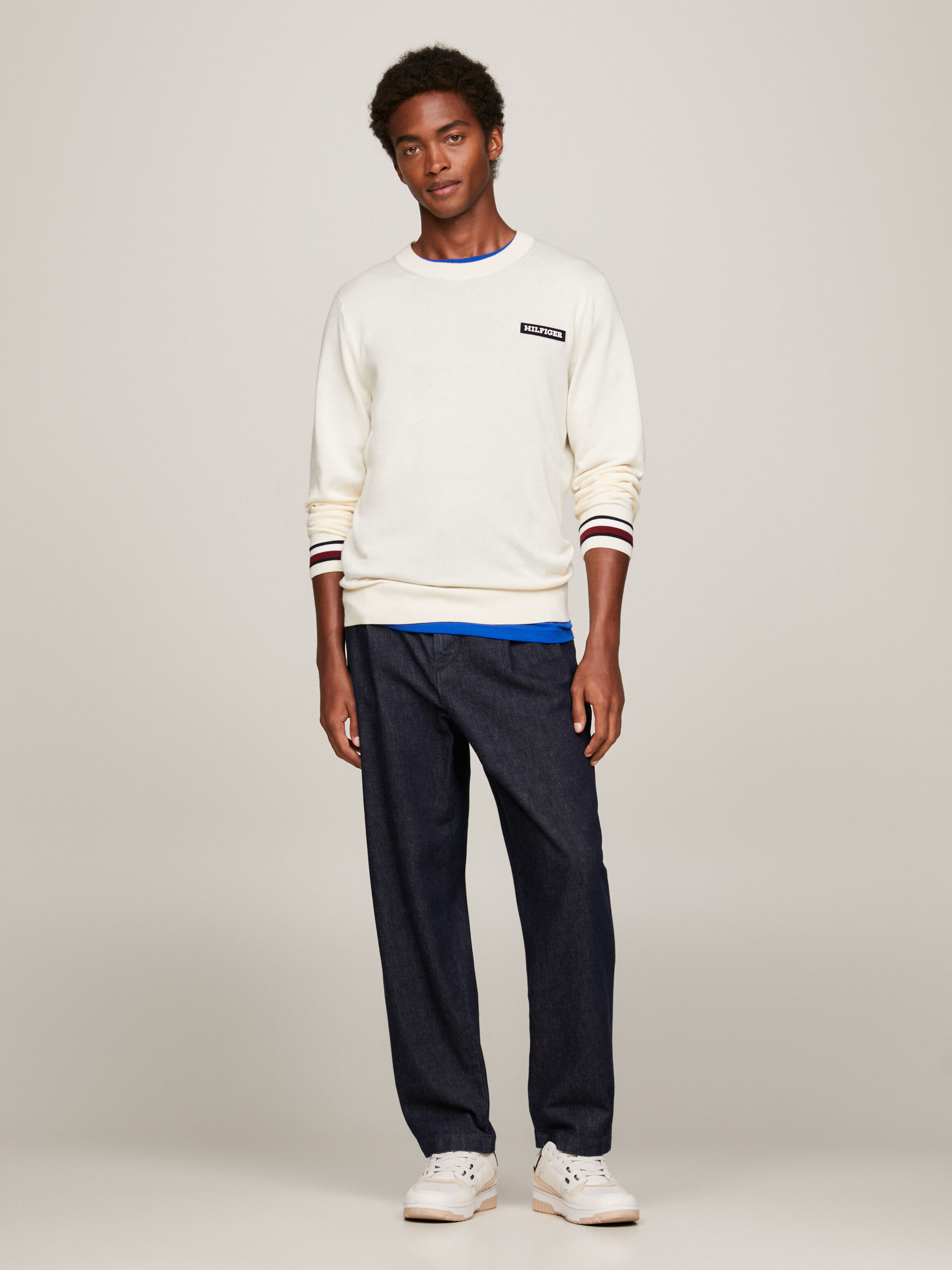 Quarter zip pullover best sale tommy hilfiger
