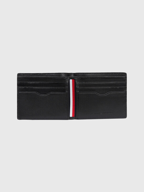 SIGNATURE SMALL LEATHER CREDIT CARD WALLET