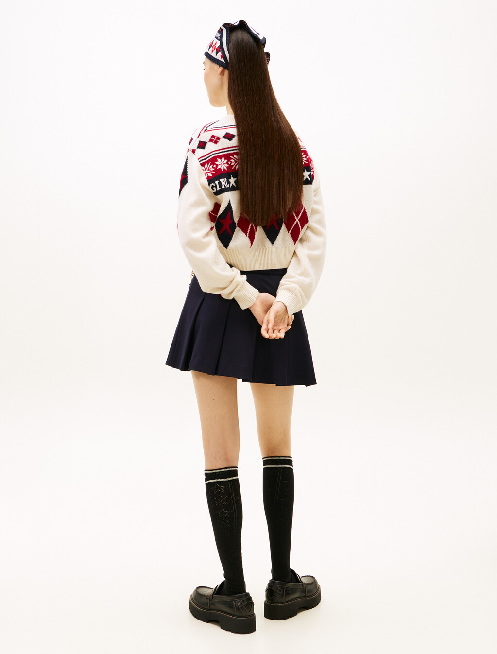 Tommy Girl Fair Isle Sweater, Ecru / Multi, hi-res