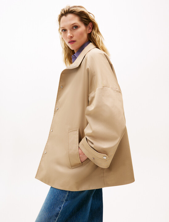 Water Repellent Oversized Car Coat