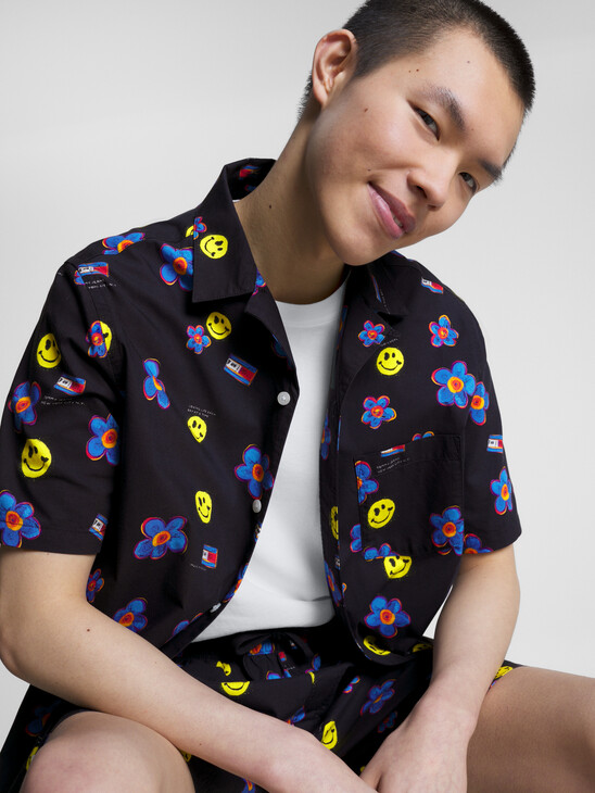 TOMMY JEANS X SMILEY® ALL OVER PRINT SHIRT