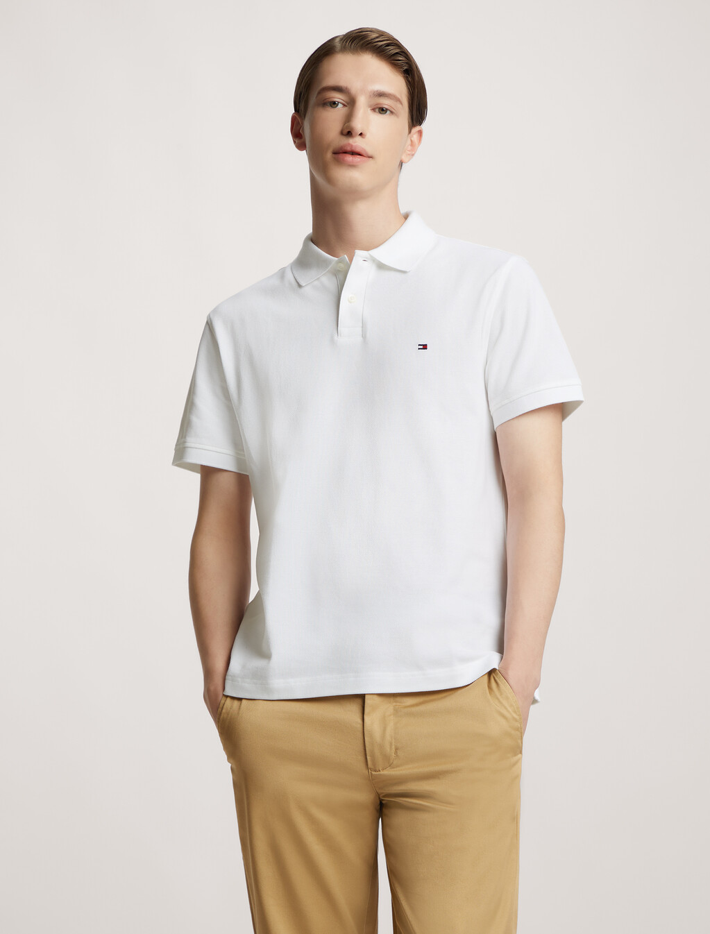 1985 Regular Polo Shirt, White, hi-res