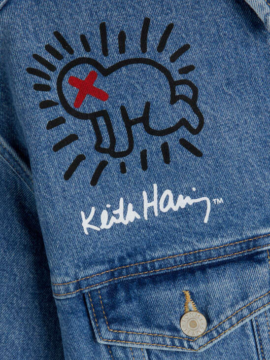 TOMMY X KEITH HARING DUAL GENDER DENIM JACKET