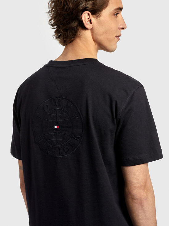 EARTH DAY ROUND EMBROIDERY T-SHIRT