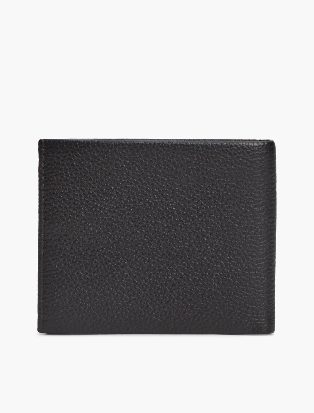 Corporate Leather Credit Card Bifold Wallet, Black, hi-res